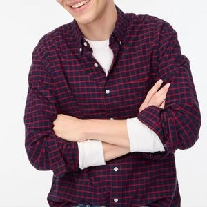 J. Crew Men's Flex Oxford Shirt New Size Large